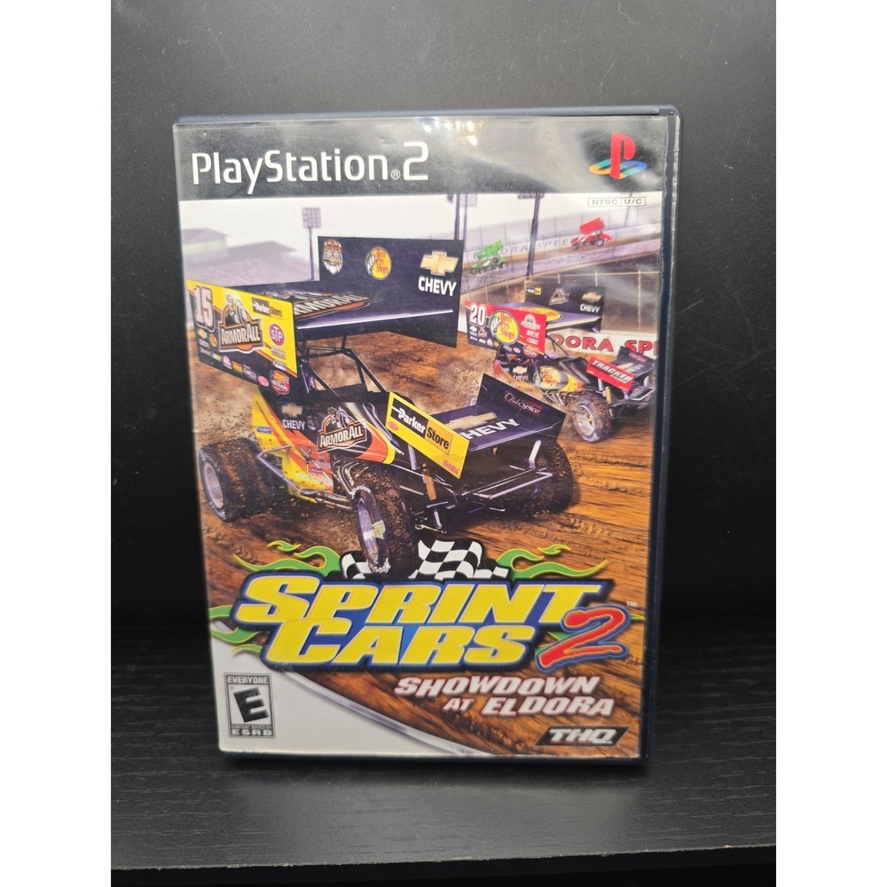Playstation 2 Sprint Cars 2 Showdown at ElDora Video Game